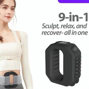 Fascia Ring Vibrating Slimming Belt & Deep-Tissue Oscillation Fat Burner